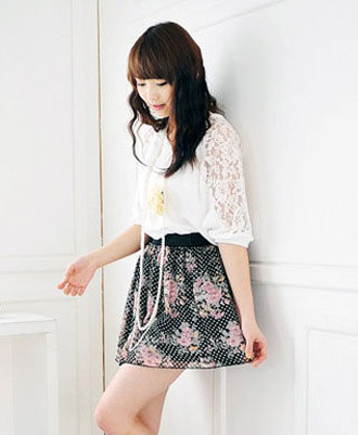 花朵田園風(fēng)服飾裝嫩妙搭魅力無限